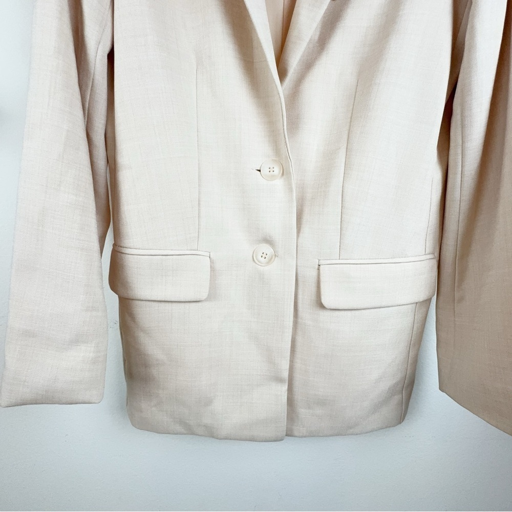 NWT Rumer Jericho Oversize Blazer in Shell Size Small - Picture 7 of 9